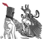 2_horns 3_legs 5_tentacles anthro armor autopenetration back_tentacles beak bovid_horn breast_play breasts caprine_horn duo feathered_wings feathers female great_helm headgear helmet horn human_on_anthro interspecies male male/female masturbation nipples non-mammal_breasts non-mammal_nipples oral oral_penetration penetration rabbit_ears sex tentacle_in_mouth tentacle_penetration tentacle_sex tentaclejob tentacles titfuck triped winged_arms wings nofapplease_(artist) dark_souls fromsoftware scp_foundation scp-2703-1 solaire_of_astora avian bird bovid caprine chimera eurasian_eagle-owl horned_owl human lagomorph leporid mammal owl true_owl