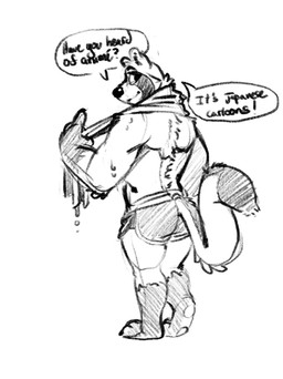 anthro asking_viewer barazoku biped bodily_fluids bottomwear closed_smile clothed clothed_anthro clothed_male clothing feet fingers fur furgonomic_bottomwear furgonomics gloves_(marking) humanoid_hands leg_markings looking_at_viewer looking_back looking_back_at_viewer male male_anthro markings monotone_background mouth_closed multicolored_body multicolored_fur muscular muscular_anthro muscular_male pawpads plantigrade shorts simple_background smile smiling_at_viewer socks_(marking) solo speech_bubble standing sweat tail talking_to_viewer text three-quarter_view toes topless topless_anthro topless_male towel towel_around_neck white_background nargleflex delta_(nargleflex) african_civet civet mammal viverrid black_and_white english_text full-length_portrait hi_res monochrome portrait sketch