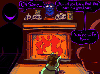 abuse ambiguous_feral ambiguous_gender amputee animal_abuse blood bodily_fluids bone bound bowl brown_hair constricted_pupils container crying disability dishonesty duo eating eyeball feral fire fireplace food fur furniture glass glass_container gore green_body green_fur hair horror_(theme) impalement pasta pet_bowl pupils severed_body_part severed_leg severed_limb sewn_mouth silhouette skull small_pupils sofa spaghetti surgical_suture tears text torture young young_ambiguous young_feral alpama fluffy_pony fluffy_pony_(species) mammal 2023 digital_media_(artwork) english_text hi_res shaded