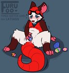 andromorph anthro blush digitigrade easter_egg egg egg_insertion eyewear genitals goggles holidays intersex kerchief masturbation oviposition pussy solo furufoo easter american_opossum mammal marsupial virginia_opossum trans_(lore) trans_man_(lore)
