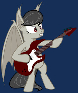 alternate_species anthro biped black_hair electric_guitar fangs female guitar hair membrane_(anatomy) membranous_wings musical_instrument playing_guitar playing_music plucked_string_instrument red_eyes simple_background solo standing string_instrument teeth toony transparent_background wings magister39 friendship_is_magic hasbro my_little_pony octavia_(mlp) bat_pony equid equine horse hybrid mammal pony 2014 5:6 absurd_res alpha_channel hi_res