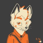 anthro clothed clothing color_scheme color_swatch fur hair male outline simple_background solo white_body white_fur white_hair phol team_fortress_2 valve phol_(character) arctic_fox canid canine fox mammal true_fox 1:1 bust_portrait digital_media_(artwork) hi_res portrait restricted_palette