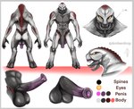 big_penis genitals male penis solo text warrior amberdrop halo_(series) microsoft xbox_game_studios alien sangheili english_text model_sheet