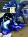 2014 absurd_res animal_genitalia balls blue_eyes blue_fur blue_hair blush book chalkboard cutie_mark dickgirl equine fetlocks friendship_is_magic fur hair hi_res horn horse horsecock intersex male mammal mouth_hold my_little_pony original_character paper penis phathusa pony princess_luna_(mlp) starfall_(mlp) winged_unicorn wings
Rating: Explicit
Score: 9
User: ultragamer89
Date: March 05, 2014