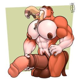 5_fingers abs ambiguous_gender ambiguous_prey animal_genitalia anthro anthro_on_anthro anthro_pred anthro_prey balls big_muscles big_nipples big_pecs big_penis big_sheath biped brown_balls brown_body brown_fur brown_hair brown_nipples brown_penis brown_sheath brown_tail colored_nails countershade_fur countershade_torso countershading digitigrade duo fingernails fingers fur genitals glans gradient_body gradient_fur grey_fingernails grey_nails grey_pawpads hair hand_on_hip head_first holding_penis huge_muscles huge_pecs huge_penis humanoid_hands hybrid_genitalia hybrid_penis hyper hyper_muscles hyper_pecs larger_anthro larger_male male male/ambiguous male_pred masturbating_pred masturbation medial_ring monotone_balls monotone_genitals monotone_hair monotone_penis monotone_tail multicolored_body multicolored_face multicolored_fur muscular muscular_male nails navel nipples open_mouth oral_vore orange_body orange_face orange_fur partially_inside pawpads pecs penile penile_masturbation penis pink_glans pink_penis sheath simple_background size_difference smaller_ambiguous smaller_anthro swallowing tail thick_penis thick_sheath tongue tongue_out two_tone_face vore white_background white_body white_countershading white_face white_fur year yellow_body yellow_fur freckles_(artist) cinnamon_(freckles) foshu_(character) canid canine equid equine fennec_fox fox horse mammal true_fox 1:1 2020 dated digital_media_(artwork) hi_res signature