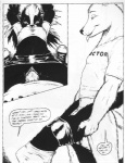 2000 anthro anthro_on_anthro black_and_white bottomless bottomwear chad_(jmh) clothed clothing comic dialogue domestic_cat duo english_text erection felid feline felis female female_penetrated genitals interspecies james_m_hardiman male male/female male_penetrating male_penetrating_female mammal mature_anthro mature_female mephitid midriff monochrome mother_(lore) no_underwear parent_(lore) penetration penile penile_penetration penis penis_in_pussy piledriver_position sex skirt skunk tail text tongue tongue_out upskirt upskirt_sex urethra vaginal vaginal_penetration valencia_(jmh)
