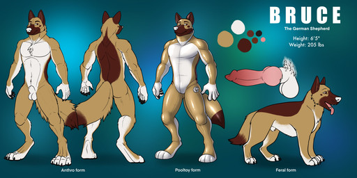 animal_genitalia animal_penis anthro athletic athletic_anthro athletic_male balls brown_body brown_eyes brown_fur brown_tail canine_genitalia canine_penis dipstick_tail erection feral front_view fully_sheathed fur genitals gradient_penis knot looking_at_viewer male male_anthro markings mouth_closed nude open_mouth penis pink_penis pink_tongue rear_view red_penis sheath side_view simple_background solo standing tail tail_markings tan_body tan_fur tan_tail text tongue tongue_out white_balls white_body white_fur white_nose white_sheath hufnaar bruce_(colin_inc) canid canine canis domestic_dog german_shepherd herding_dog living_pool_toy mammal pastoral_dog absurd_res english_text hi_res model_sheet