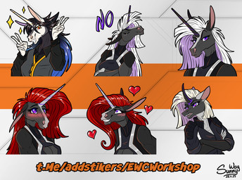 alacorna anthro blush cheeky desideira equis_universe ewc_workshop ewc_workshopverse female kirinaes love open_mouth pack sticker telegram_sticker thirtyfive tongue tremendaesta sunny_way telegram dextra sinistra equid equine horse ki'rinaes mammal hi_res meme multiple_images portrait