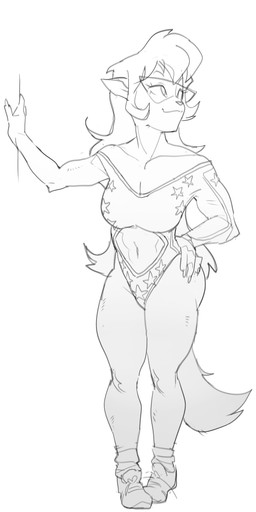 abs anthro belly_cutout big_butt breasts butt claws cleavage clothed clothing cutout eyewear female finger_claws glasses leotard muscular muscular_anthro muscular_arms muscular_female muscular_thighs off-shoulder_top solo sportswear standing dbaru hanna-barbera swat_kats callie_briggs domestic_cat felid feline felis mammal 2026 full-length_portrait hi_res monochrome portrait
