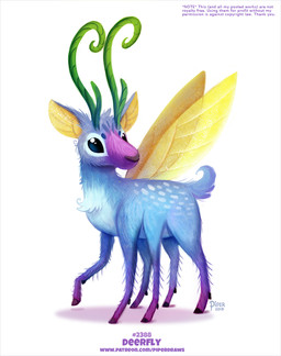 ambiguous_gender antennae_(anatomy) beady_eyes black_eyes blue_body blue_fur feral fur humor insect_wings multi_leg multi_limb pun purple_body purple_fur simple_background solo text visual_pun white_background white_body white_fur wings piper_thibodeau arthropod deer fly_(animal) hybrid insect mammal 2019 digital_media_(artwork) digital_painting_(artwork) painting_(artwork) url
