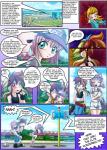 alternate_species blonde_hair comic dialogue digital_media_(artwork) english_text female fluttershy_(mlp) friendship_is_magic group hair hasbro hi_res human human_only humanized mammal mauroz multicolored_hair my_little_pony not_furry pink_hair plant purple_eyes rainbow_dash_(mlp) rainbow_hair shadow text tree