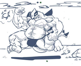 3_toes 4_fingers abs action_pose anthro anthrofied biceps big_tail clothed clothing cloud day detailed_background digitigrade feet fingers fist front_view humanoid_hands long_tail male manly musclegut muscular muscular_anthro muscular_arms muscular_male outside pecs pokemorph pose running simple_background solo sun tail thong toes topless underwear white_background signirsol nintendo pokemon generation_2_pokemon legendary_pokemon lugia pokemon_(species) scalie 2014 digital_drawing_(artwork) digital_media_(artwork) low_res spot_color