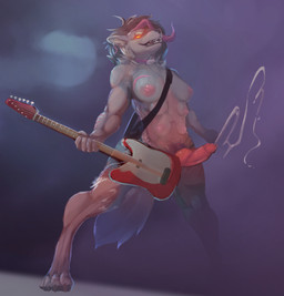 4_toes 5_fingers 6_breasts animal_genitalia animal_penis anthro biped bodily_fluids bottomwear breasts canine_genitalia canine_penis clothed clothing cum cumshot digitigrade ear_piercing ear_ring ejaculation electric_guitar erection feet fingers fur genital_fluids genitals glowing glowing_eyes guitar gynomorph hair hands-free intersex knot multi_breast musical_instrument nipples open_mouth orange_eyes orgasm orgasm_from_transformation pants penis piercing plucked_string_instrument power_stance ring_piercing rock_out_with_your_cock_out simple_background solo spontaneous_ejaculation standing string_instrument teeth toes torn_bottomwear torn_clothing torn_pants transformation wardrobe_malfunction wide_stance corablue mythology canid canine canis mammal mythological_canine mythological_creature werecanid werecanine werecreature werewolf wolf 2018 hi_res