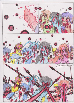 black_hair blood chaostone comic cutie_mark dialogue english_text equine fangs female feral friendship_is_magic fur gore group hair horn horse long_hair looking_at_viewer magic mammal my_little_pony open_mouth orbs pegasus plain_background pony red_eyes saliva spears teeth text tongue twilight_sparkle_(mlp) undead unicorn wings zombie
Rating: Questionable
Score: 1
User: Deatron
Date: September 04, 2013 black_hair blood chaostone comic cutie_mark dialogue english_text equine fangs female feral friendship_is_magic fur gore group hair horn horse long_hair looking_at_viewer magic mammal my_little_pony open_mouth orbs pegasus plain_background pony red_eyes saliva spears teeth text tongue twilight_sparkle_(mlp) undead unicorn wings zombie
Rating: Questionable
Score: 1
User: Deatron
Date: September 04, 2013