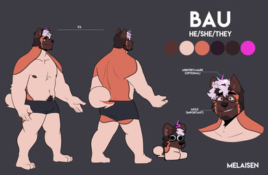 5_fingers anthro barefoot black_nose bottomwear briefs briefs_only brown_body brown_face brown_fur brown_hair brown_nipples chart chibi clothed clothed_anthro clothed_male clothing color_swatch countershading feet fingers fur grey_background grey_briefs grey_clothing grey_underwear hair height_chart hindpaw humanoid_hands male male_anthro multicolored_body multicolored_fur multicolored_hair nipples orange_body orange_fur orange_tail pants paws pink_hair simple_background smile solo tail tan_body tan_countershading tan_feet tan_tail teeth text topless topless_anthro topless_male two_tone_hair two_tone_tail underwear underwear_only melaisen bau_(melaisen) akita american_akita canid canine canis domestic_dog mammal spitz 2022 absurd_res artist_name bust_portrait character_name digital_drawing_(artwork) digital_media_(artwork) full-length_portrait hi_res model_sheet portrait nonbinary_(lore)