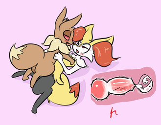 after_kiss ahegao balls bedroom_eyes blush bodily_fluids cervical_contact cum cum_in_uterus cum_in_vagina cum_inside duo ear_tuft female female_feral female_penetrated feral feral_on_feral feral_penetrated feral_penetrating feral_penetrating_feral from_front_position genital_fluids genitals happy hug internal internal_vaginal knot knotted_penis knotting looking_pleasured lying male male/female male_feral male_penetrating male_penetrating_female missionary_position narrowed_eyes neck_tuft on_back open_mouth penetration penile penile_penetration penis penis_in_vagina red_eyes saliva saliva_string seductive sex side_view simple_background tuft uterus vaginal vaginal_canal vaginal_knotting vaginal_penetration x-ray_view fluorite nintendo pokemon braixen canid canine eevee fox generation_1_pokemon generation_6_pokemon mammal pokemon_(species) hi_res signature