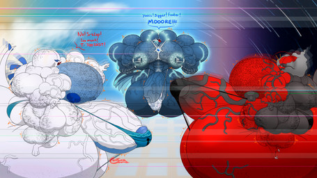 anthro balls barely_contained barely_contained_penis big_balls big_muscles big_pecs big_penis body_hair body_size_growth chest_hair clothed clothing dialogue expansion genital_expansion genitals group growth hair huge_balls huge_muscles huge_pecs huge_penis hyper hyper_balls hyper_genitalia hyper_muscles hyper_penis male muscle_growth muscular muscular_male pecs penis penis_expansion size_transformation text thong thong_only topless transformation trio underwear underwear_only vein veiny_balls veiny_muscles veiny_penis centaurus nintendo pokemon dialga generation_2_pokemon generation_4_pokemon generation_6_pokemon legendary_pokemon lugia pokemon_(species) yveltal 16:9 english_text hi_res widescreen