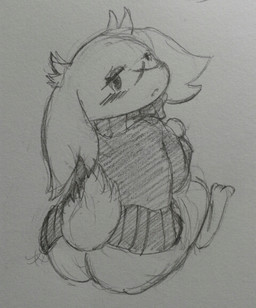 ambiguous_gender blush bottomless butt cave_story lagomorph looking_at_viewer looking_back mammal mimiga scar sketch solo sue_sakamoto sweater video_games vono
Rating: Questionable
Score: 1
User: Rubbit
Date: January 20, 2014