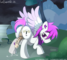 animal_genitalia animal_penis anus ass_up backsack balls bench black_sky bodily_fluids brown_anus brown_balls brown_penis butt clothed clothing cloud cum cumshot cutie_mark detailed_background ear_piercing ear_ring ejaculation equine_genitalia equine_penis erection facial_hair feathered_wings feathers featureless_feet feet feral fur furgonomic_piercing furgonomics genital_fluids genital_piercing genitals goatee grass hair kerchief kerchief_only looking_back male medial_ring mostly_nude multicolored_body multicolored_feathers multicolored_penis multicolored_wings neckerchief neckerchief_only neckwear night orgasm outside park penis penis_backwards penis_piercing perineum piercing pink_tail plant presenting presenting_hindquarters presenting_penis prince_albert_piercing puffy_anus purple_body purple_clothing purple_ear_ring purple_eyes purple_feathers purple_hair purple_kerchief purple_neckerchief purple_wings quadruped ring_piercing sky snout solo standing star starry_sky tail tail_piercing tan_penis text tree two_tone_body two_tone_feathers two_tone_penis two_tone_wings white_body white_ears white_feathers white_fur white_text white_wings wings year peruanoart hasbro my_little_pony mythology fan_character equid equine mammal mythological_creature mythological_equine pegasus 2015 digital_media_(artwork) hi_res signature url