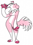 anthro female fur pink_body pink_fur simple_background solo white_background white_body white_fur anonymous_artist felicity_fluff border_collie canid canine canis collie domestic_dog herding_dog mammal pastoral_dog sheepdog