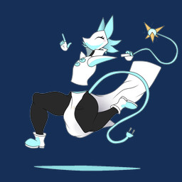 anthro blue_body boots clothed clothing eyes_closed female floating_hands footwear fur hair happy holding_melee_weapon holding_object holding_weapon holding_whip legwear machine melee_weapon morning_star_(weapon) running shoes simple_background solo tail transparent_background weapon whip photolol.03 deltarune undertale_(series) tasque_manager darkner felid mammal robot 1:1 alpha_channel