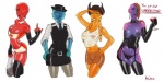 areola belt beverage big_breasts blue_eyes braided_hair breasts canada cleavage clothed clothing collar corset cowgirl english_text female fingerless_gloves garter_belt gloves goo goo_girl hair holster incase lips looking_at_viewer maple_leaf middle_finger nipples panties plain_background police skimpy_clothing stockings teeth text translucent transparent_clothing tube_top underwear white_background
Rating: Questionable
Score: 5
User: Peekaboo
Date: July 07, 2013