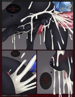 abs anal anal_penetration anthro anus balls black_balls black_body black_fur black_nose blue_body blue_penis blue_scales blue_vulva blush bodily_fluids butt butt_close-up close-up comic_panel cum cum_fountain cum_in_ass cum_in_mouth cum_inside cum_on_balls cum_on_butt cum_on_chest cum_on_face cum_on_hips cum_on_leg cum_on_penis cum_on_tongue cum_stain cum_strand cum_string cumshot dialogue ejaculation erection excessive_cum excessive_genital_fluids flaccid foreskin fur genital_fluids genitals group gynomorph gynomorph/male gynomorph_penetrating gynomorph_penetrating_male humanoid_genitalia humanoid_penis intersex intersex/male intersex_penetrating intersex_penetrating_male low-angle_view male male_penetrated messy multi_genitalia multi_penis muscular muscular_anthro muscular_male nude orgasm penetration penile_spines penis pink_penis scales sex side_view speech_bubble text tongue tongue_out trio vulva eliana-asato aoiro_(eliana-asato) jen_(eliana-asato) matt_(eliana-asato) felid mammal pantherine comic digital_media_(artwork) english_text hi_res