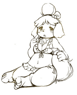 animal_crossing bikini female isabelle_(animal_crossing) looking_at_viewer monochrome nintendo swimsuit video_games
Rating: Safe
Score: 4
User: Ko-san
Date: April 19, 2014