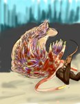 ambiguous_gender anthro anthro_prey brown_body brown_fur butt duo feet feral feral_pred forced fur head_first larger_pred male male/ambiguous mouse_tail multicolored_body nude nude_anthro nude_feral nude_prey sand size_difference struggling underwater underwater_background unwilling_prey vore water willing_pred jeri_kleinlowe aquatic_gastropod gastropod mammal marine mollusk mouse murid murine nudibranch rodent sea_slug slug 2010 colored colored_sketch guide_lines hi_res sketch