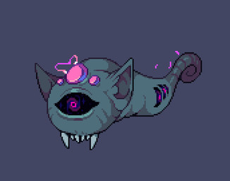 ambiguous_gender black_sclera blinking grey_body legless multi_eye sharp_teeth solo tail teeth rappenem cc-by-nc creative_commons monster animated digital_media_(artwork) hi_res pixel_(artwork) pixel_animation