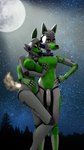 anthro big_breasts breasts crossed_arms duo female fingers genitals green_body hair light looking_at_viewer machine male male/female moon moonlight nipples nude penis binocszoomx10 five_nights_at_freddy's five_nights_at_freddy's_world scottgames fan_character tangle_(fnaf) animatronic canid canine fox mammal robot 3d_(artwork) 9:16 adobe_photoshop_(artwork) digital_media_(artwork) hi_res source_filmmaker_(artwork)