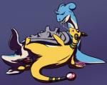 2013 ampharos barefoot blue_nose cloaca cum cum_in_pussy cum_inside cum_on_penis drooling erection female feral feral_on_feral hi_res horn interspecies lapras lying male nakoo nintendo nude on_side open_mouth orb orgasm penetration penis pokémon purple_background pussy raised_arm raised_leg red_penis saliva sex shadow shell size_difference straight tongue vaginal vaginal_penetration video_games yellow_nose
Rating: Explicit
Score: 7
User: forkU
Date: November 08, 2013