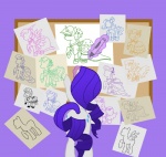 artist clothing creating_art cutie_mark dress feathered_wings feathers female feral horn quadruped solo tail wings atlur friendship_is_magic hasbro my_little_pony mythology bonbon_(mlp) carrot_top_(mlp) cheerilee_(mlp) cloud_kicker_(mlp) derpy_hooves_(mlp) lyra_heartstrings_(mlp) minuette_(mlp) octavia_(mlp) rarity_(mlp) spitfire_(mlp) trixie_(mlp) vinyl_scratch_(mlp) wonderbolts_(mlp) earth_pony equid equine horse mammal mythological_creature mythological_equine pegasus pony unicorn