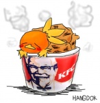 ambiguous_gender beak bucket chicken_meat container food fried_chicken in_bucket in_container meat solo hangdok if_it_fits_i_sits_(meme) kfc nintendo pokemon avian bird food_creature generation_3_pokemon pokemon_(species) torchic 2012 meme