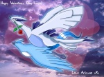 articuno articuno_(artist) avian bird blue_eyes blue_feathers blue_skin flower legendary_pokémon lugia nintendo pokémon rose video_games white_skin
Rating: Safe
Score: 1
User: dark_yveltal
Date: August 18, 2013