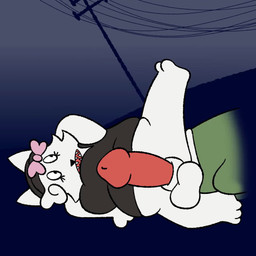 anal anal_penetration anthro balls big_penis bodily_fluids cum cum_in_ass cum_inflation cum_inside cum_while_penetrated duo excessive_genital_fluids female fur genital_fluids genitals gynomorph hyper hyper_genitalia inflation intersex intersex/male looking_pleasured male multiple_orgasms orgasm outside overweight overweight_gynomorph overweight_intersex penetration penis retracted_balls sound_effects throbbing throbbing_balls white_body white_fur dukeofsnailplace spicy_(hown_brash) canid canine canis mammal wolf 1:1 2d_animation animated colored frame_by_frame long_playtime sound webm