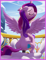 2015 2d_animation animal_genitalia animal_penis animated bad_metadata blush bodily_fluids border butt cutie_mark digital_media_(artwork) duo equid equine equine_genitalia equine_penis erection eyes_closed feathered_wings feathers female female_penetrated feral friendship_is_magic genitals hasbro hi_res horn male male/female male_penetrating male_penetrating_female mammal motion_tweening my_little_pony mythological_creature mythological_equine mythology no_sound nude penetration penile penile_penetration penis penis_in_pussy pink_body pink_feathers princess_cadance_(mlp) sex shining_armor_(mlp) short_playtime stoic5 sweat unicorn vaginal vaginal_penetration webm winged_unicorn wings