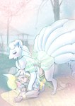 absurd_res alolan_form alolan_ninetales ambiguous_penetration bestiality checkered_style_alolan_ninetales clothed clothed_sex clothing digital_drawing_(artwork) digital_media_(artwork) duo feral feral_penetrating feral_penetrating_human generation_7_pokemon hi_res holowear_(pokemon) human human_on_feral human_penetrated interspecies male mammal mixed_media muscular muscular_male nintendo outside_sex penetration photo_background photography_(artwork) pokemon pokemon_(species) pokemon_unite pokephilia regional_form_(pokemon) sex submissive submissive_male tapirclip volo_(pokemon)