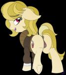 animal_genitalia anus butt clitoris clothing female genitals looking_back pussy simple_background solo transparent_background dinimoon friendship_is_magic hasbro my_little_pony march_gustysnows_(mlp) earth_pony equid equine horse mammal pony 2017 alpha_channel