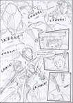 angry anthro armor black_and_white border building canid canine chair comic command compression_sound_effect contact_onomatopoeia cracking crunch crushing_sound_effect dialogue different_sound_effects don't_look dot_eyes duncan_(kitfox_crimson) duo english_text flashback furniture gunshot headgear helmet impact_onomatopoeia jumping kitfox-crimson localized_pointy_speech_bubble machine male mammal mecha monochrome motion_onomatopoeia onomatopoeia outside_border pointy_speech_bubble polygonal_speech_bubble sketch smoke sound_effects speech_bubble stolen_generation surprised_expression text window worried