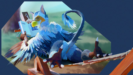 anthro anus balls book eyewear feet genitals glasses hammock lounging male nude outside raised_tail reading smile smiling_at_viewer solo tail talons toes winged_arms wings liosoun mythology accipitrid accipitriform avian bird gryphon mythological_avian mythological_creature old_world_vulture palm-nut_vulture vulture 16:9 alpha_channel hi_res widescreen
