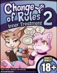 2017 3_toes 4_fingers age_restriction anthro armband cheek_tuft chest_tuft claws clipboard clothing collar comic cover cover_art cover_page crossgender cyclical_arrow darkmirage digital_media_(artwork) directional_arrow domestic_cat dual_holding duo english_text eyelashes facial_tuft feet felid feline felis female fingers fur fyoshi gradient_background green_eyes head_tuft hi_res holding_clipboard holding_object holding_pen holding_writing_utensil horn inner_ear_fluff left-handed mammal meraence multicolored_body multicolored_fur nude number open_mouth orange_background pawpads paws pen pink_body pink_fur quetzalli_(character) red_cross simple_background tan_body tan_fur text thought_bubble title title_number toes tuft two_tone_body two_tone_fur vicious_kitty wood wristband writing_utensil yellow_eyes