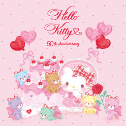 anthro balloon blue_body blue_fur blush bow_accessory cake cherry clothed clothing dessert dress ear_bow female flower food fruit fully_clothed fur green_body green_fur group inflatable lying mostly_nude neck_bow on_front pink_background pink_body pink_bow pink_clothing pink_dress pink_fur plaid plaid_bow plant plushie purple_body purple_fur red_bow rose_(flower) simple_background sitting standing teddy_bear text white_body white_fur yellow_body yellow_fur yellow_nose unknown_artist hello_kitty_(series) sanrio hello_kitty_(character) tiny_blue tiny_chum tiny_cream tiny_green tiny_lavender tiny_pink animate_inanimate domestic_cat felid feline felis mammal 1:1 english_text hi_res official_art male_(lore)