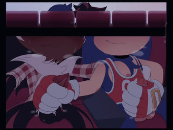 age_difference aged_up anthro armpit_hair balls beard belly big_balls black_balls black_body black_fur black_penis blue_body blue_fur blue_hair blush bodily_fluids body_hair bottomless brown_body brown_fur brown_skin chair chest_tuft clothed clothing cum cum_drip cum_on_penis cute_fangs dripping duo ear_tuft elderly elderly_anthro elderly_male facial_hair fangs fingerless_gloves flannel_shirt fluffy_balls foreskin fur furniture genital_fluids genitals glans gloves gradient_penis grin hair handjob handjob_while_masturbating handwear heart_(marking) humanoid_genitalia humanoid_penis hybrid_genitalia hybrid_penis long_tail male male/male markings masturbation mature_anthro mature_male movie_seat movie_theater multicolored_beard multicolored_clothing multicolored_facial_hair multicolored_handwear musk musk_cloud number_on_topwear older_male on_chair partially_retracted_foreskin penile penile_masturbation penis pink_glans plaid precum pubes public public_exposure public_masturbation red_body red_clothing red_fur red_glans red_gloves red_handwear red_shirt red_stripes red_topwear retracted_foreskin sex sharp_teeth shirt sitting sitting_on_chair smile snarling spiked_glans spiked_tail spikes spikes_(anatomy) striped_body striped_fur striped_hair stripes sweat sweatdrop tail tan_belly tan_body tan_fur tan_penis tan_skin tank_top teeth text topwear tuft two_tone_beard two_tone_clothing two_tone_facial_hair two_tone_handwear vein veiny_penis white_body white_clothing white_fur white_gloves white_handwear white_pubes xx_hahamonsterpp_xx sega sonic_the_hedgehog_(series) shadow_the_hedgehog sonic_the_hedgehog eulipotyphlan hedgehog mammal 2d_animation 4:3 animated frame_by_frame no_sound short_playtime signature watermark webm