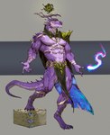 abs anthro bottomwear cape claws clothing digitigrade finger_claws loincloth male male_anthro muscular muscular_anthro muscular_male pecs tail toe_claws pacelic mythology dragon mythological_creature mythological_scalie scalie digital_drawing_(artwork) digital_media_(artwork) hi_res