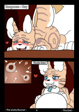 blush cave duo female impregnation internal male male/female multiple_ova ovum pregnant sex size_difference sperm_cell wildwolfproduction nintendo pokemon ray_the_zangoose generation_3_pokemon hybrid pokemon_(species) zangoose comic flat_colors hi_res