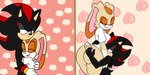 adolescent anthro big_breasts big_butt blush breasts butt butt_grab female hand_on_butt hug male male/female romantic romantic_couple young soulyagami64 sega sonic_the_hedgehog_(series) cream_the_rabbit shadow_the_hedgehog 2:1 hi_res