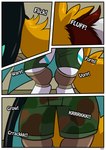 77chaos77 clothing collar costume david-967 death eyewear foxlightning(artist) glasses identity possession short takeover transformation rex_equinox foxlightning absurd_res comic hi_res
