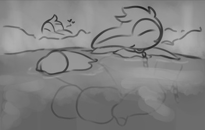 balls big_balls big_penis blush bound chain chained collar erection eyes_closed genitals heart_symbol hiding huge_penis hyper hyper_genitalia hyper_penis lake male musk musk_cloud penis pokeball pokeball_collar pseudo_hair relaxing sitting sitting_in_water stalking water wearing_collar henrique_rick nintendo pokemon bilon rick_(henrique_rick) cyndaquil generation_2_pokemon pokemon_(species) hi_res sketch