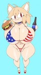 american_flag american_flag_bikini big_breasts bikini breasts camel_toe choker clitoris_outline clothing female flag_bikini holidays huge_breasts jewelry micro_bikini necklace partially_visible_vulva skimpy_bikini solo star_polygon star_print string_bikini swimwear thick_thighs two-piece_swimsuit under_boob united_states_of_america thecon 4th_of_july tsukihime type-moon neco-arc animal_humanoid cat_humanoid felid felid_humanoid feline feline_humanoid humanoid mammal mammal_humanoid 2023 hi_res